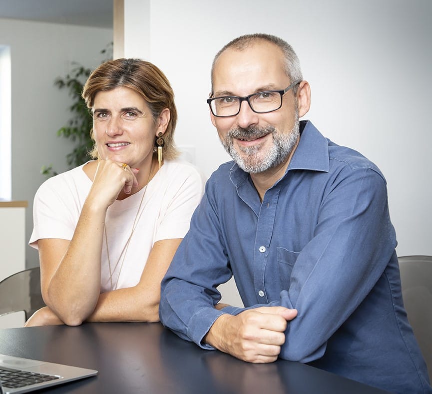 Etienne et Carole responsables de Teams Connect